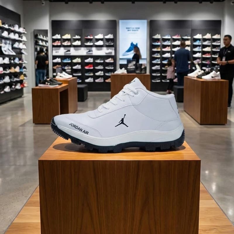 کفش اسپرت مردانه جردن سفید مدل Avin